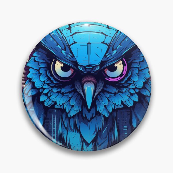 Item preview, Cyberpunk Owl, Technology Owl designed and sold by omar-sticker11.