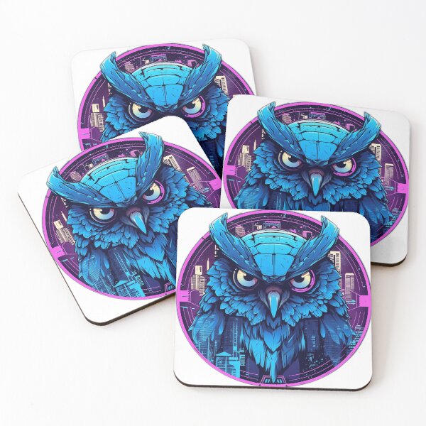 Item preview, Cyberpunk Owl, Technology Owl designed and sold by omar-sticker11.