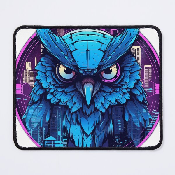 Item preview, Cyberpunk Owl, Technology Owl designed and sold by omar-sticker11.