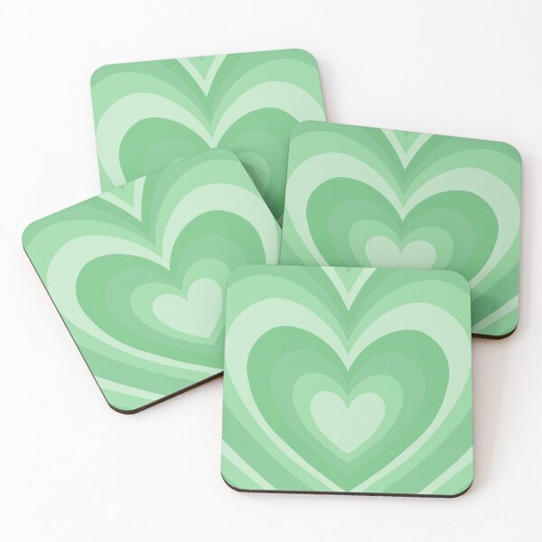 Item preview,  Green heart background designed and sold by briestudio.