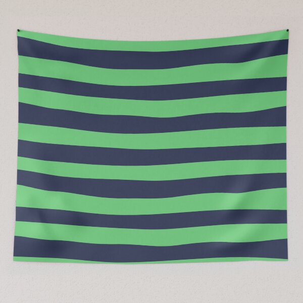 Item preview, Blue & Green Stripes Pattern designed and sold by TeraiNB.