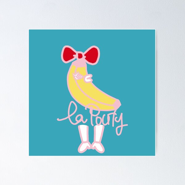 Item preview, LaMaisonOfMY La Pouty Pout Pout COLLECTION La Pouty Bananas No. 2 designed and sold by LaMaisonOfMY.