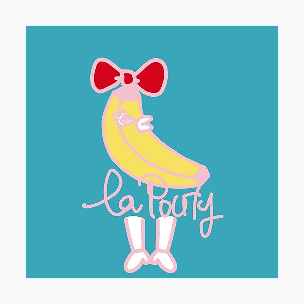 Item preview, LaMaisonOfMY La Pouty Pout Pout COLLECTION La Pouty Bananas No. 2 designed and sold by LaMaisonOfMY.