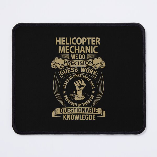 Item preview, Helicopter Mechanic - We Do Precision designed and sold by alphatinost.