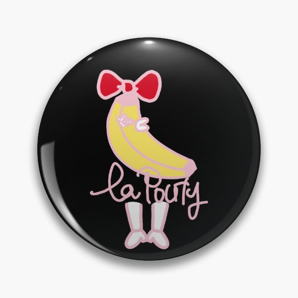Item preview, LaMaisonOfMY La Pouty Pout Pout COLLECTION La Pouty Bananas No. 2 Black Series designed and sold by LaMaisonOfMY.