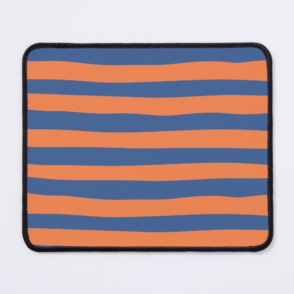 Item preview, Blue & Orange Stripes Pattern designed and sold by TeraiNB.