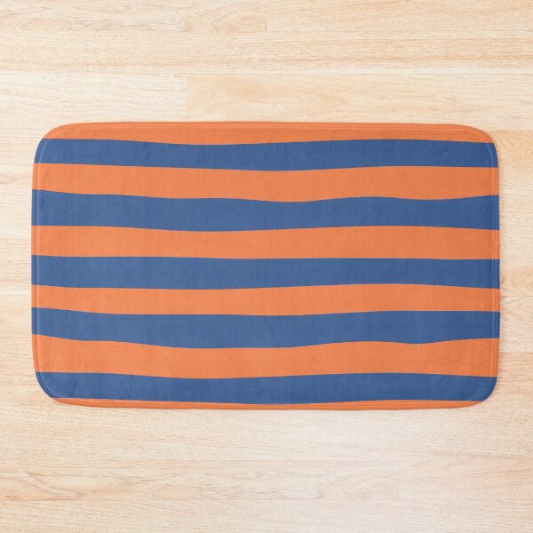 Item preview, Blue & Orange Stripes Pattern designed and sold by TeraiNB.