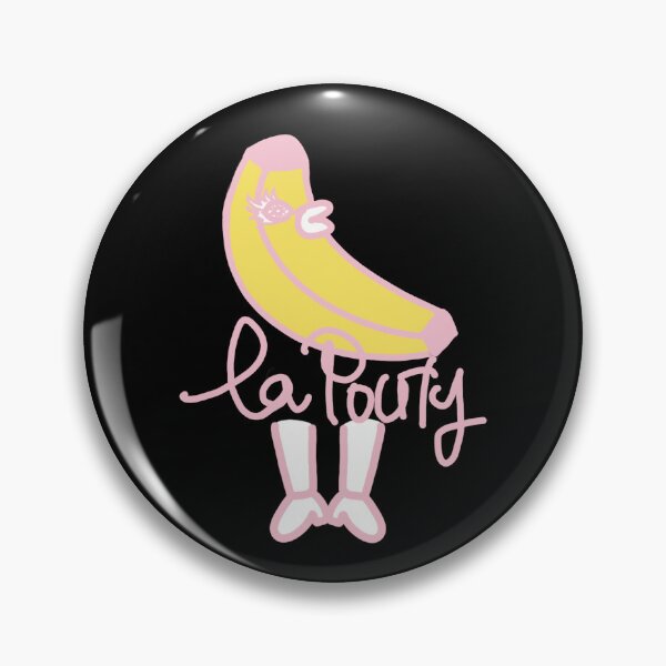 Item preview, LaMaisonOfMY La Pouty Pout Pout COLLECTION La Pouty Bananas No. 3 Black Series designed and sold by LaMaisonOfMY.