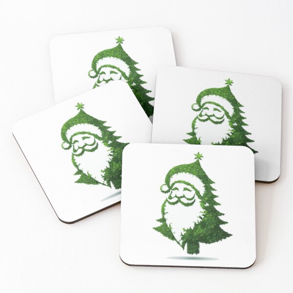 Item preview, Santa Claus Merry Christmas Tree  designed and sold by LoveDesignMania.