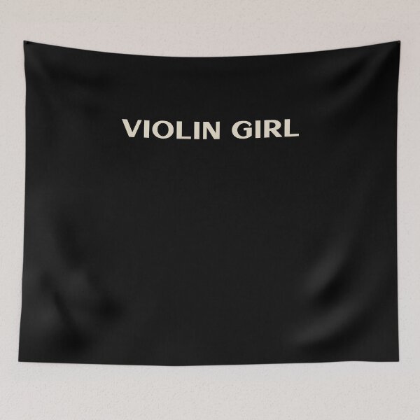 Item preview, Violin Girl Funny Girl Ironic Girl designed and sold by StudioTVDinners.