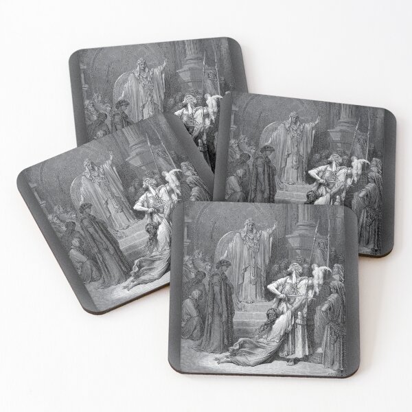 Item preview, The Judgment of Solomon by Gustave Doré Remastered Xzendor7 Classical Art Old Masters Reproductions designed and sold by Xzendor7 Digital Art Creations.