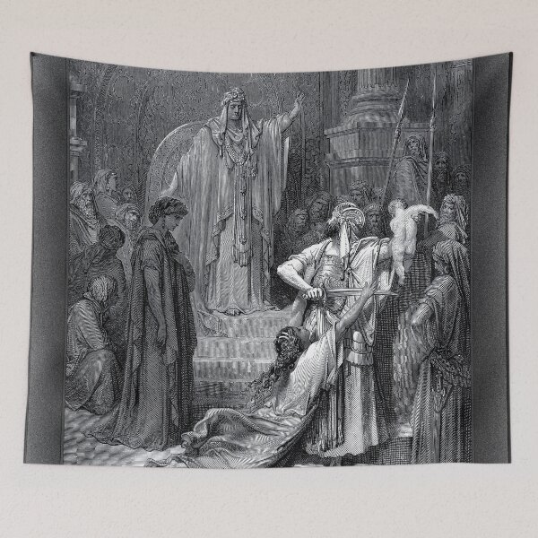 Item preview, The Judgment of Solomon by Gustave Doré Remastered Xzendor7 Classical Art Old Masters Reproductions designed and sold by Xzendor7 Digital Art Creations.