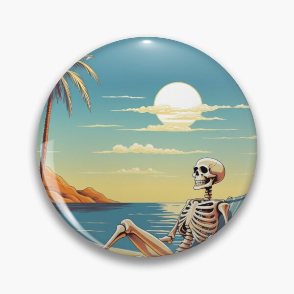 Item preview, Beach skeleton designed and sold by ParadisePalace.