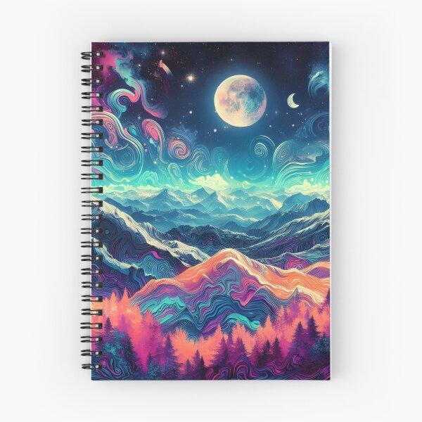 Item preview, Psychedelic Lanscape designed and sold by Moodvibehub.