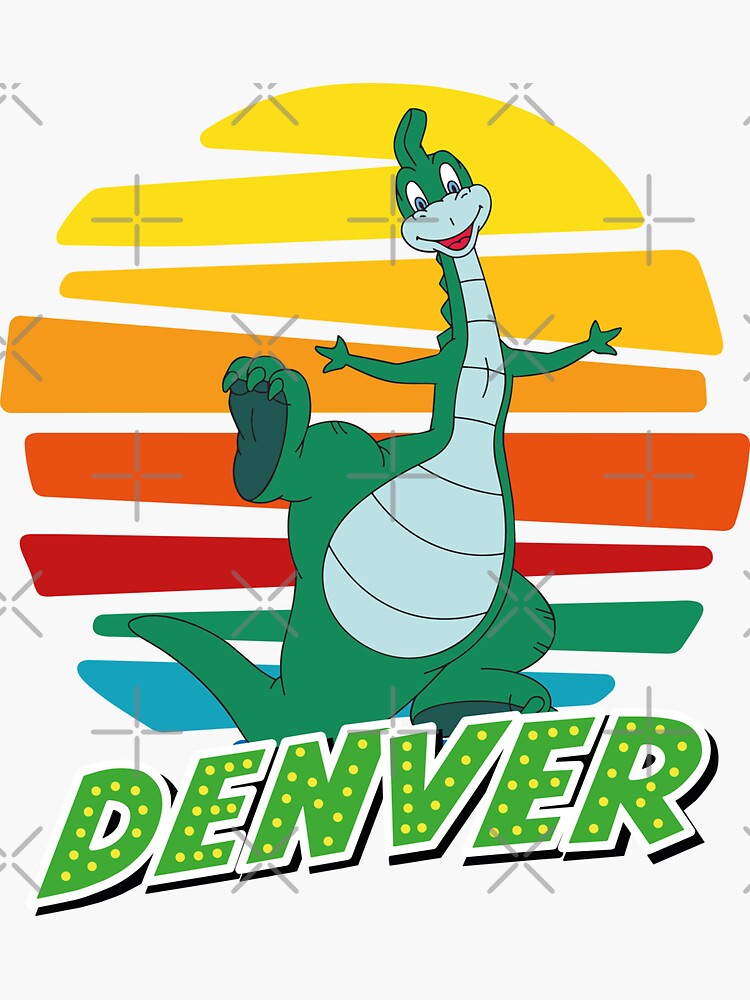 Denver le dernier dinosaure drôle Tee Sticker