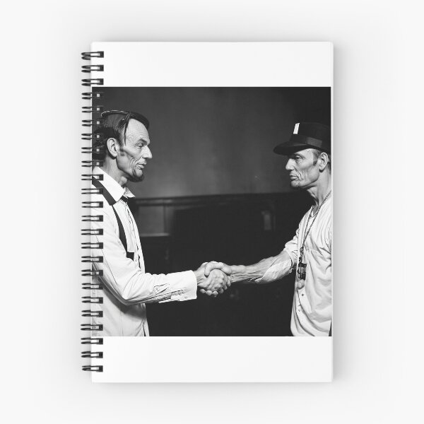 Item preview, Abraham Lincoln Shaking Hands with Himself  designed and sold by ConClaviConDio.