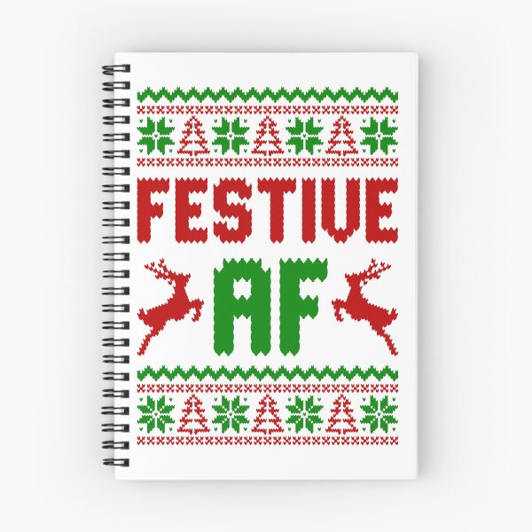 Item preview, Festive AF Ugly Sweater designed and sold by hobbybox.