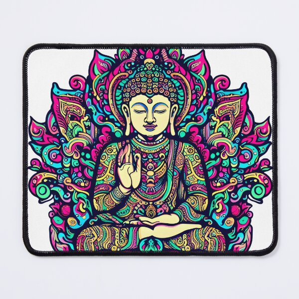 Item preview, Buddha blessing designed and sold by Psilosybart.