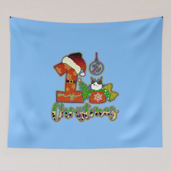 Item preview, Kitten My First Christmas, My 1st Christmas designed and sold by creativerooney.