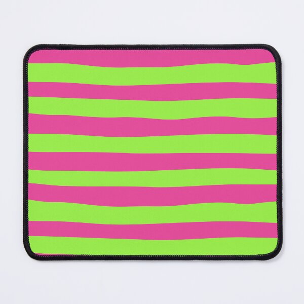 Item preview, Fuchsia Pink & Neon Green Stripes Pattern designed and sold by TeraiNB.