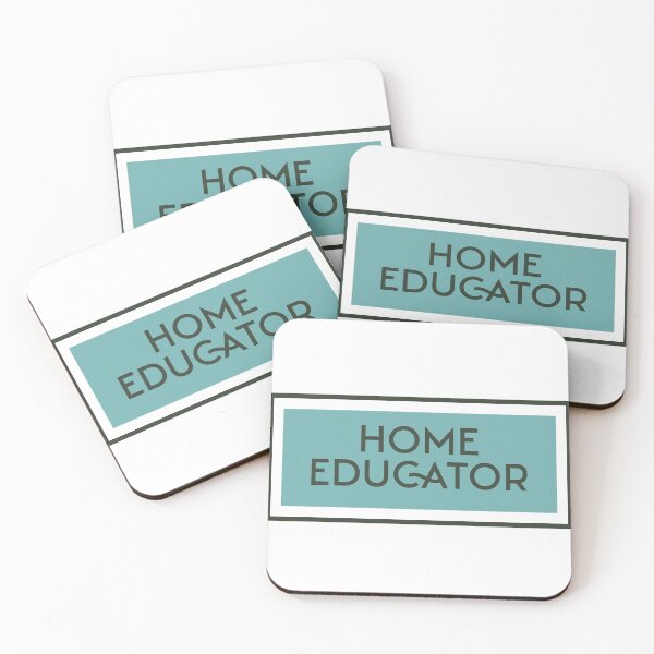 Item preview, Home Educator Retro Sunset Color Modern Font Gift for Homeschool Mom designed and sold by CORINNE W.
