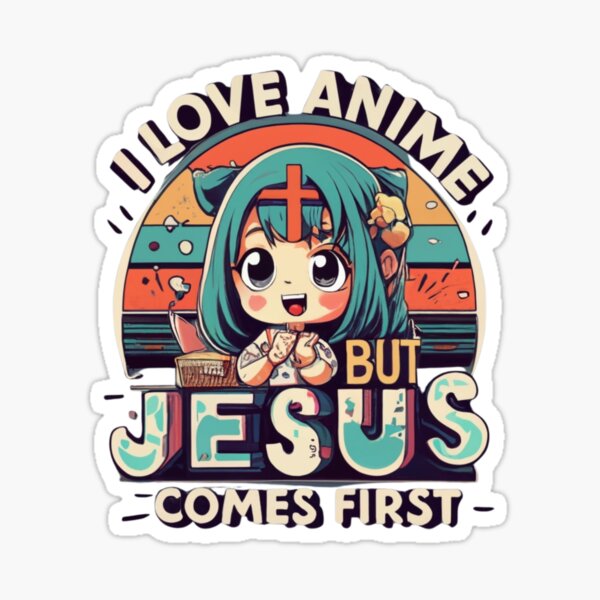 I Love Anime But Jesus Comes First Funny T Shirt