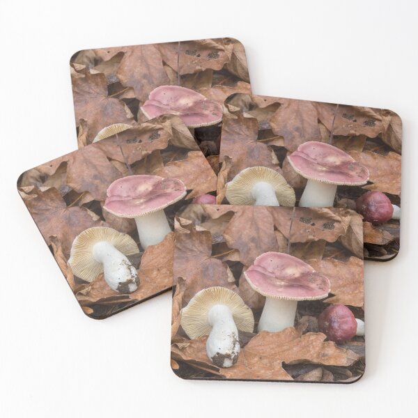 Item preview, Red Russula Mushrooms designed and sold by yhelfman.