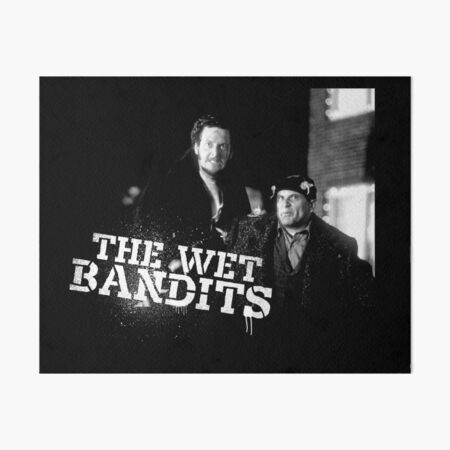 The Wet Bandits Portrai Art Board Print