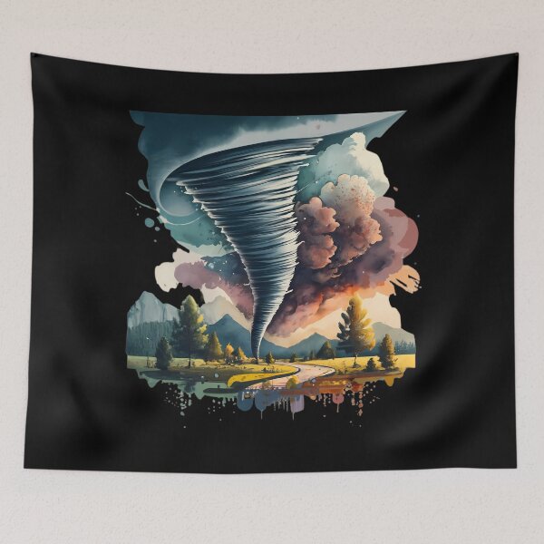 Item preview, Tornado chaser designed and sold by FlexYourMind.
