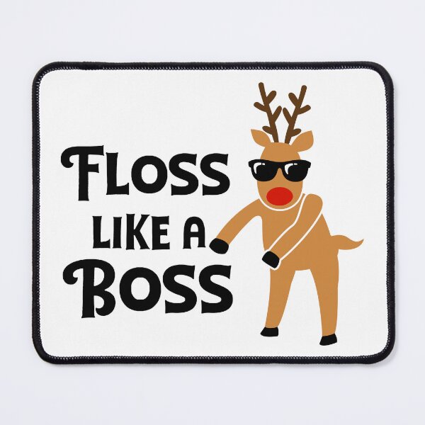 Item preview, Floss like a boss flossing reindeer designed and sold by hobbybox.