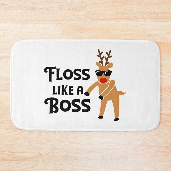 Item preview, Floss like a boss flossing reindeer designed and sold by hobbybox.