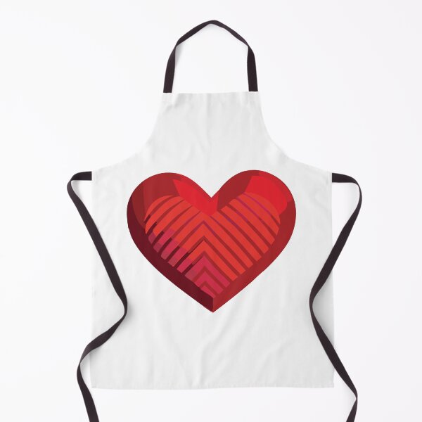 Item preview, red heart designed and sold by nujumsoft.