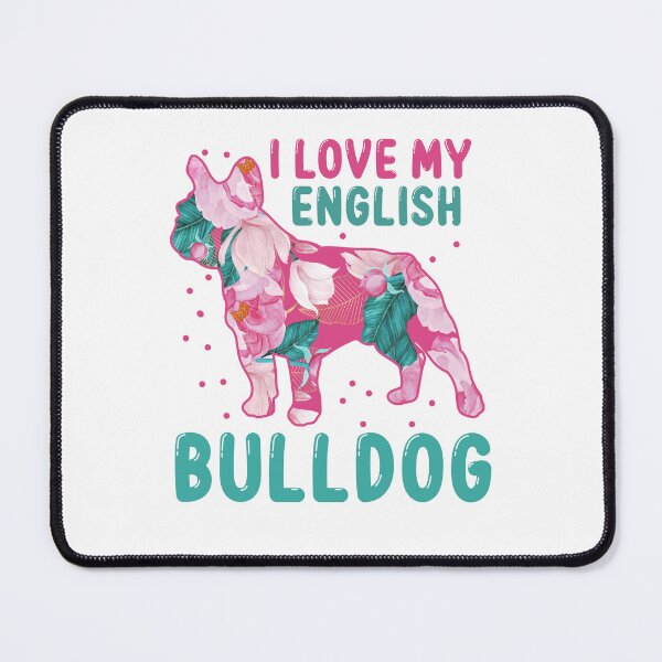 Item preview, I Love My English Bulldog designed and sold by CharmStudio.