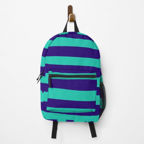 Item preview, Navy Blue & Teal Stripes Pattern designed and sold by TeraiNB.