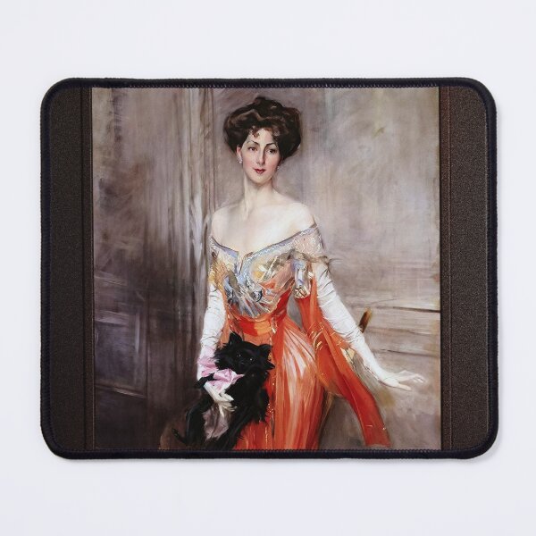 Item preview, Portrait Of Elizabeth Wharton Drexel by Giovanni Boldini Old Masters Fine Art Reproduction designed and sold by Xzendor7 Digital Art Creations.