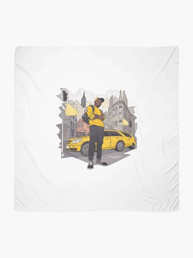 Thumbnail 2 von 3, Tuch, Dizzee Rascal-Cartoon-Figur designt und verkauft von Ragil-Studio.