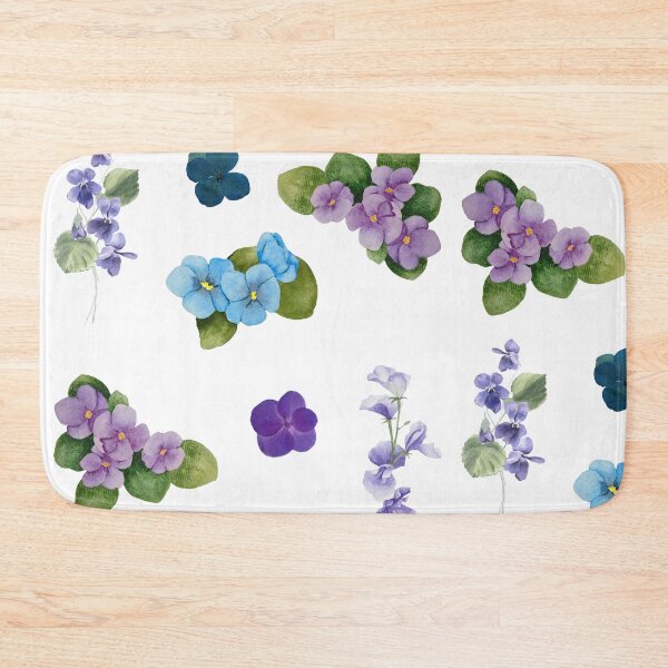 Item preview, Purple and Blue Violets designed and sold by GypsyGarou.