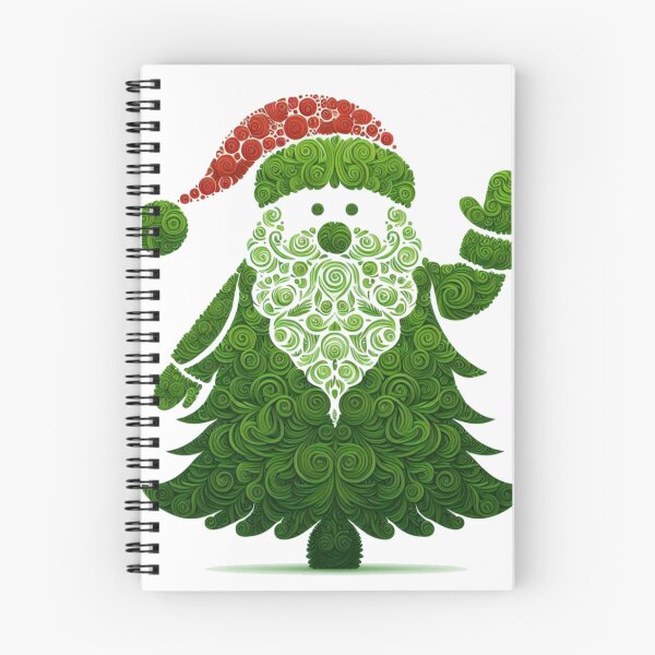 Item preview, Santa Claus Merry Christmas Tree designed and sold by LoveDesignMania.