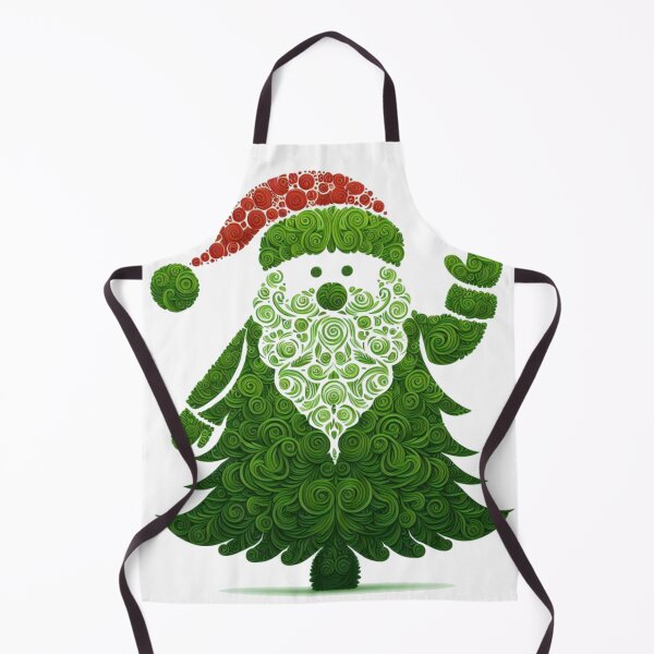 Item preview, Santa Claus Merry Christmas Tree designed and sold by LoveDesignMania.