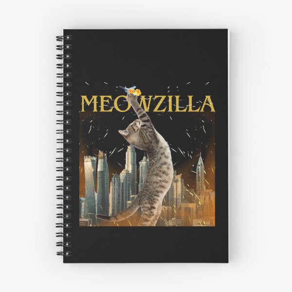 Item preview, Meowzilla, the destroyer monster, her best job is destroying furniture and various household items,catzilla designed and sold by attakorn.