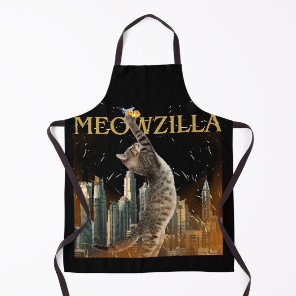 Item preview, Meowzilla, the destroyer monster, her best job is destroying furniture and various household items,catzilla designed and sold by attakorn.