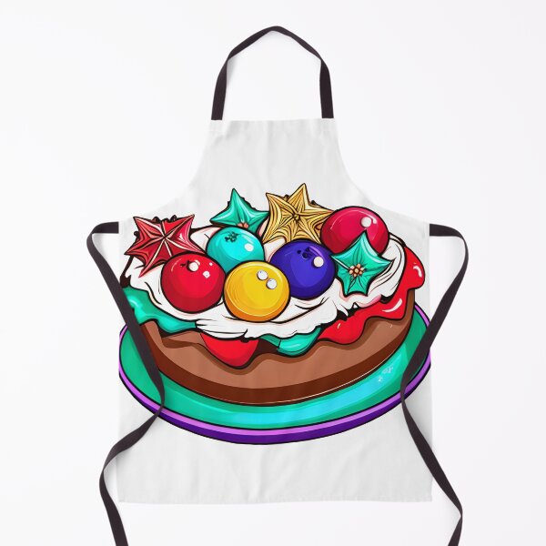 Item preview, FESTIVE CAKE COLORFUL POP ART. designed and sold by Sanny88.