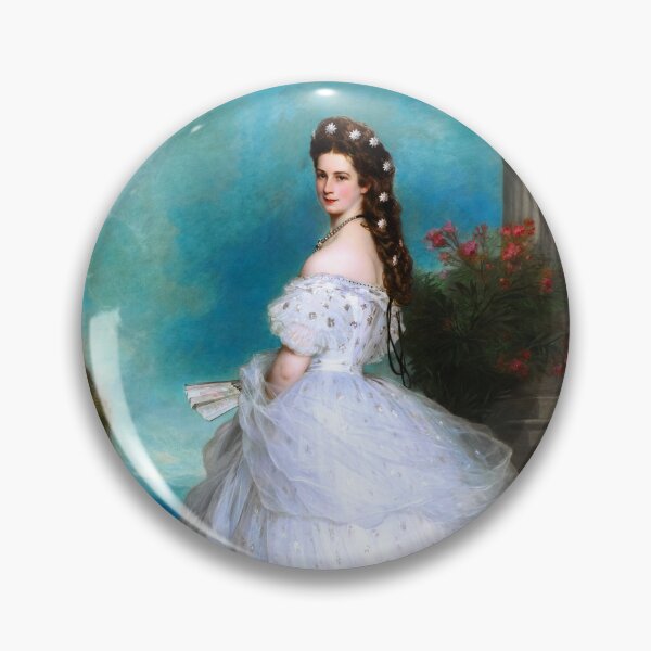 Item preview, Portrait Of Empress Elisabeth of Austria by Franz Xaver Winterhalter Remastered Xzendor7 Classical Art Old Masters Reproductions v2 designed and sold by Xzendor7 Digital Art Creations.