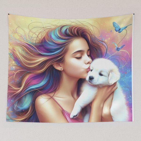 Item preview, With my pet dog. designed and sold by growing-mom.