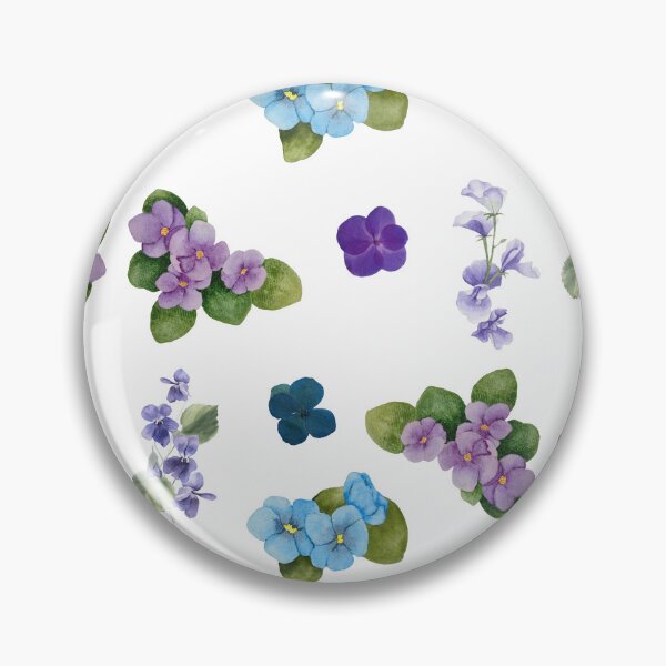 Item preview, Purple and Blue Violets designed and sold by GypsyGarou.