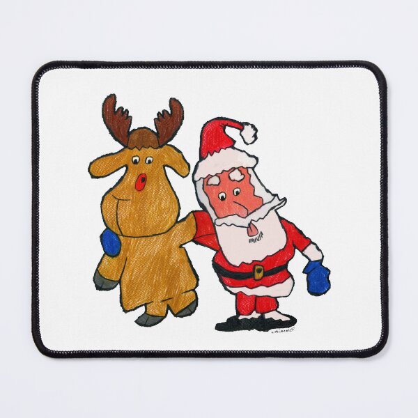 Item preview, Best Friends - Santa and Rudolf designed and sold by artimeencf.