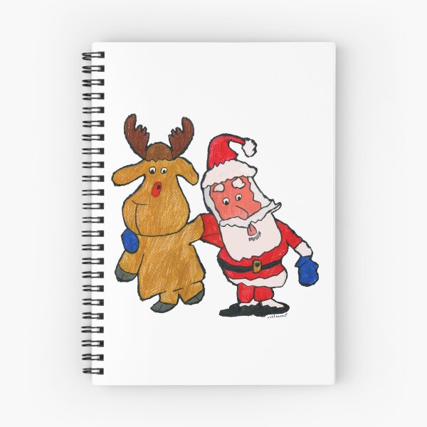 Item preview, Best Friends - Santa and Rudolf designed and sold by artimeencf.