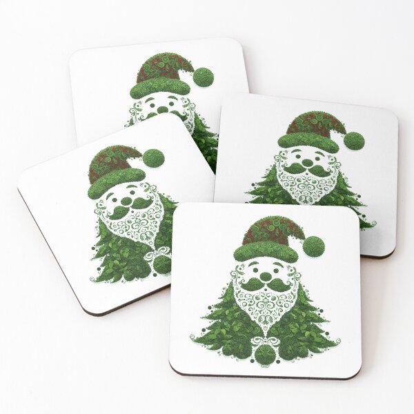 Item preview, Santa Claus Merry Christmas Tree  designed and sold by LoveDesignMania.