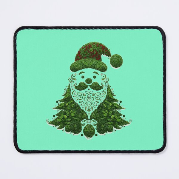 Item preview, Santa Claus Merry Christmas Tree designed and sold by LoveDesignMania.
