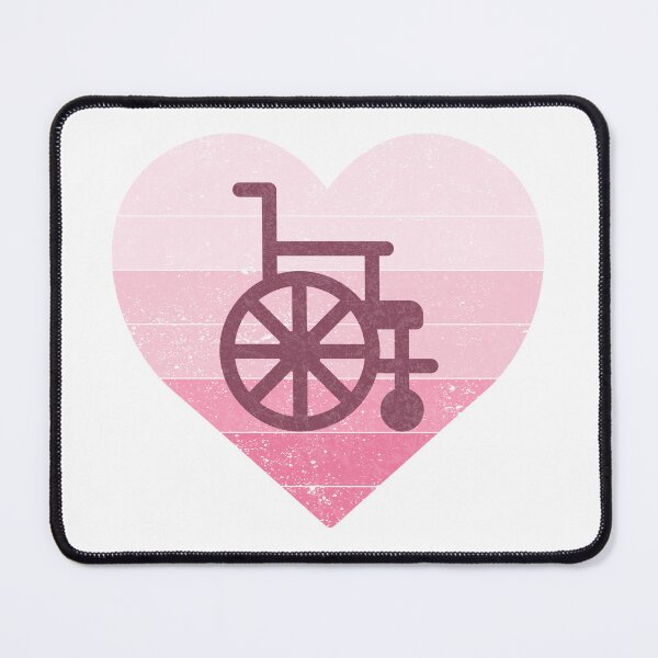 Item preview, Wheelchair user heart shape designed and sold by InspireGlow.